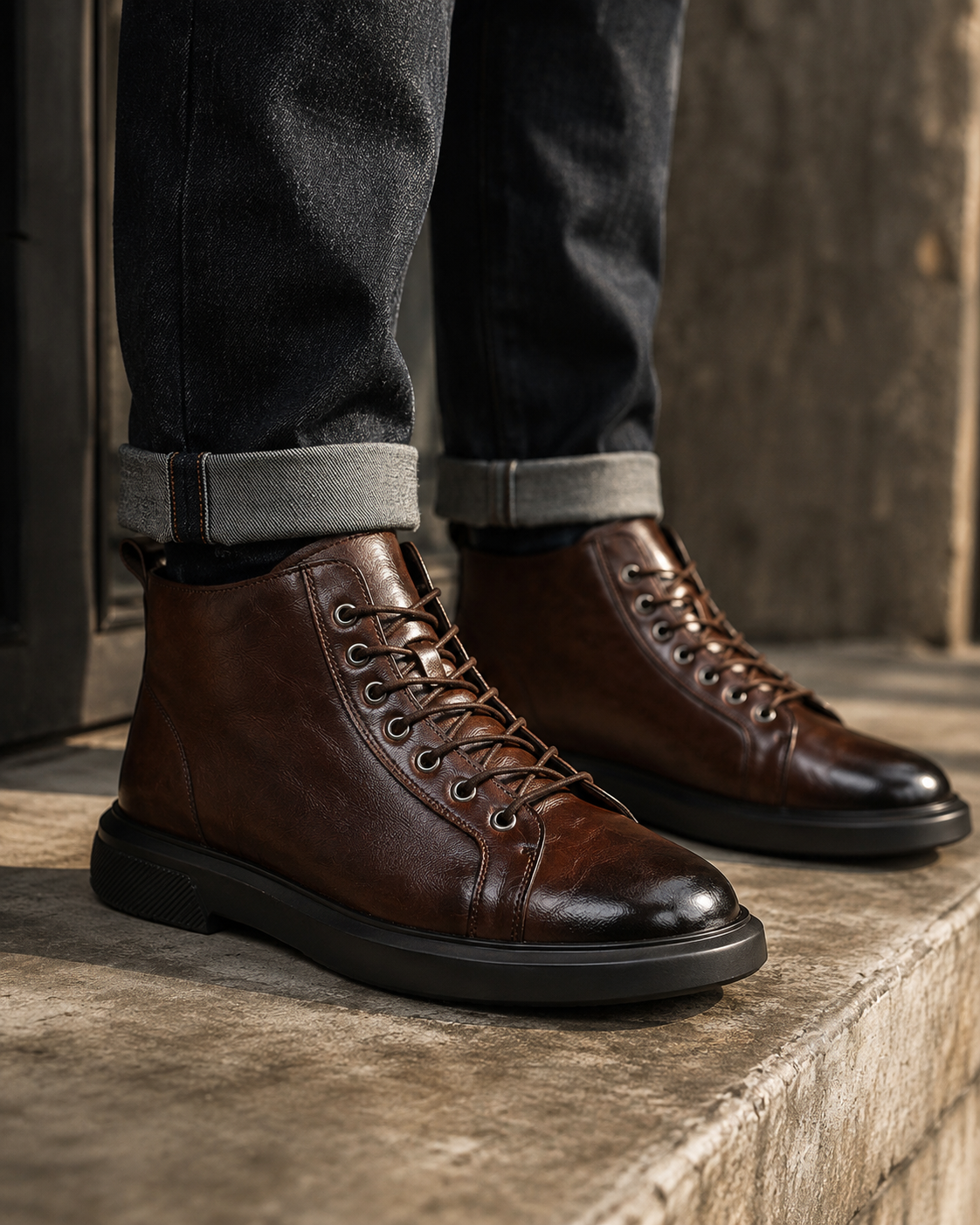 Riccardo Leather Boots