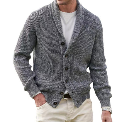 Sussex Thickened Lapel Cardigan