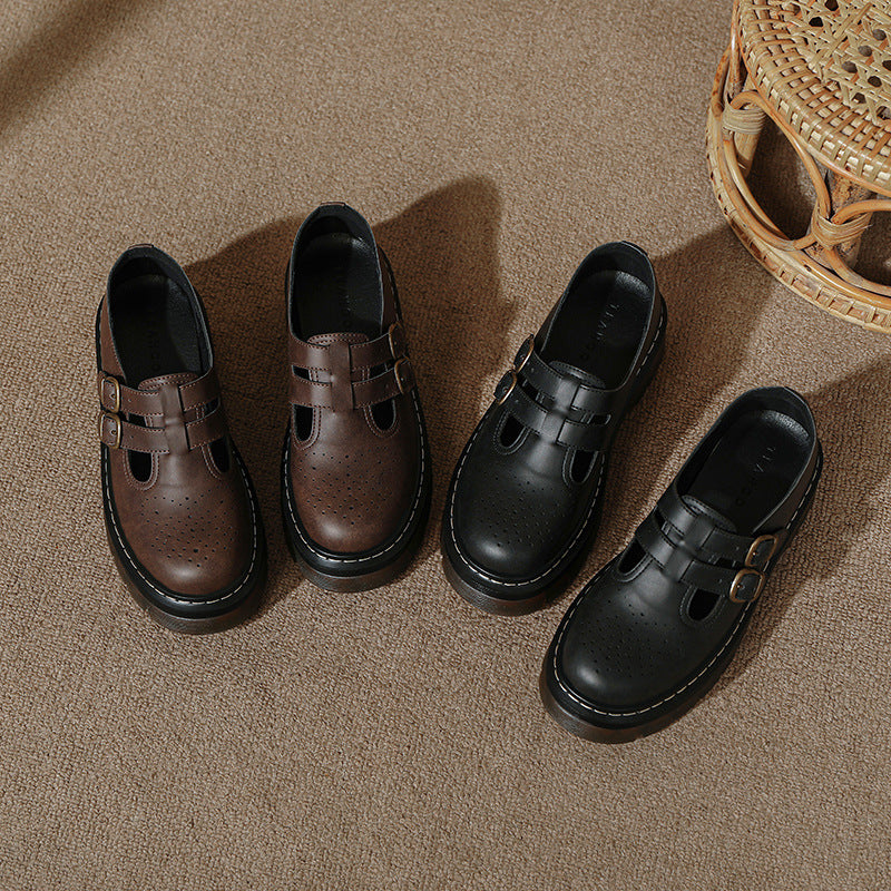 Islington Brogue Platform Loafers
