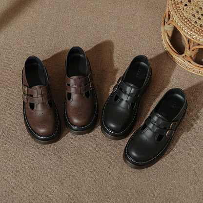Islington Brogue Platform Loafers