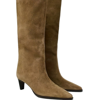 Camille Pointed Knee Boots
