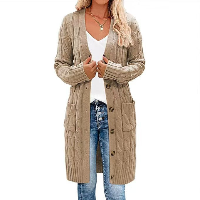 Harlow Longline Cable Cardigan