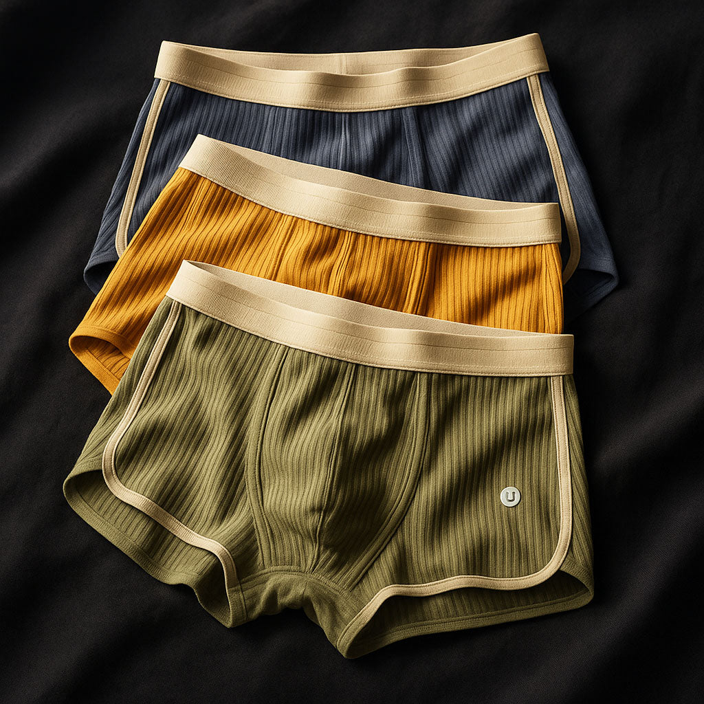 English men cotton boxers