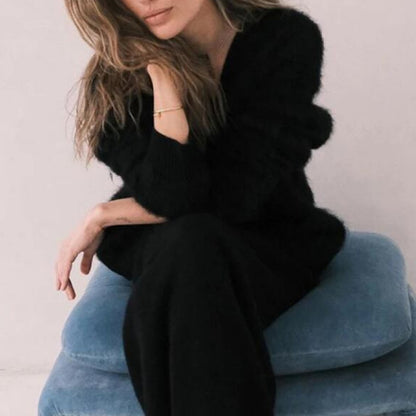 Primrose Velvet-Knit Cardigan