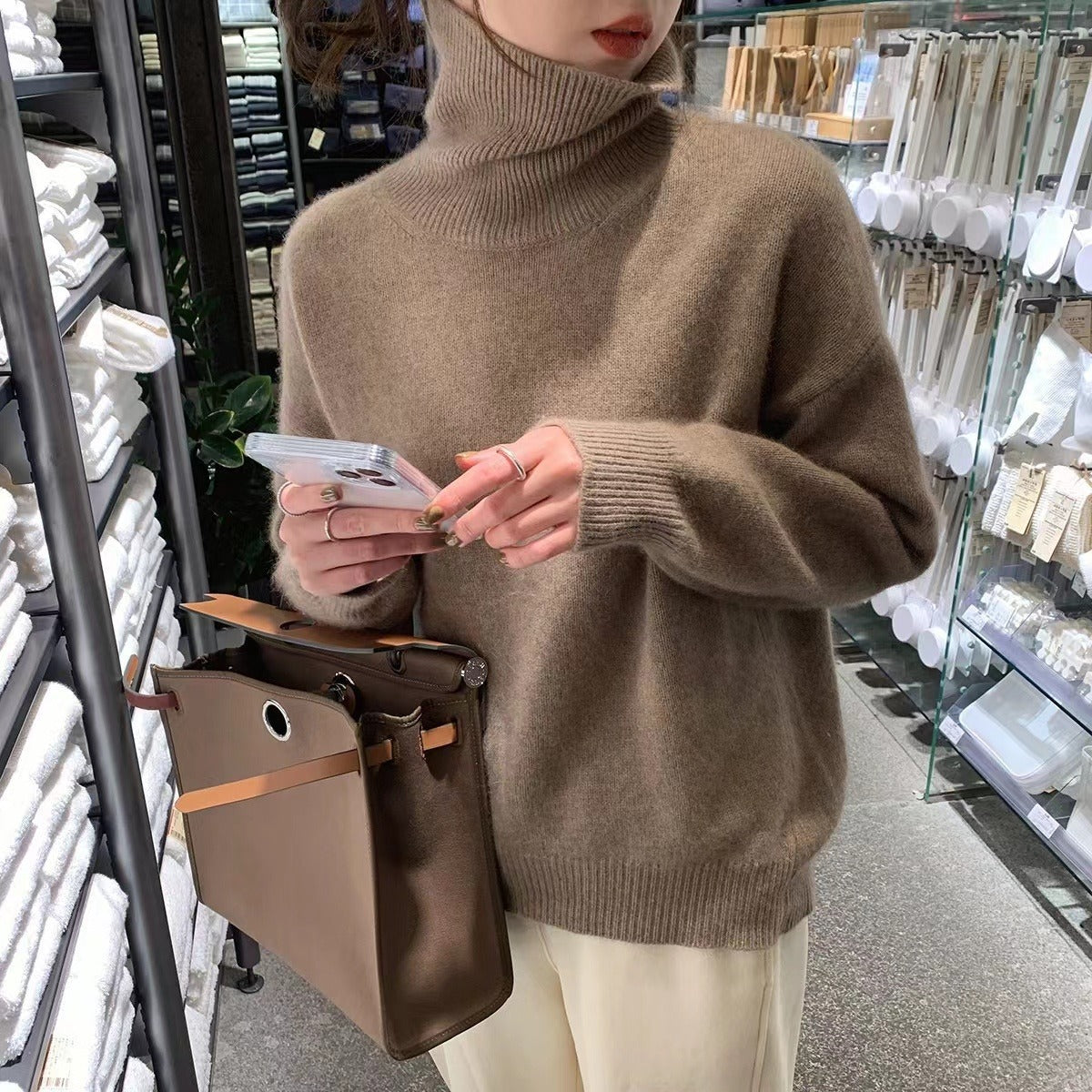 Hampton Chunky Turtleneck Jumper