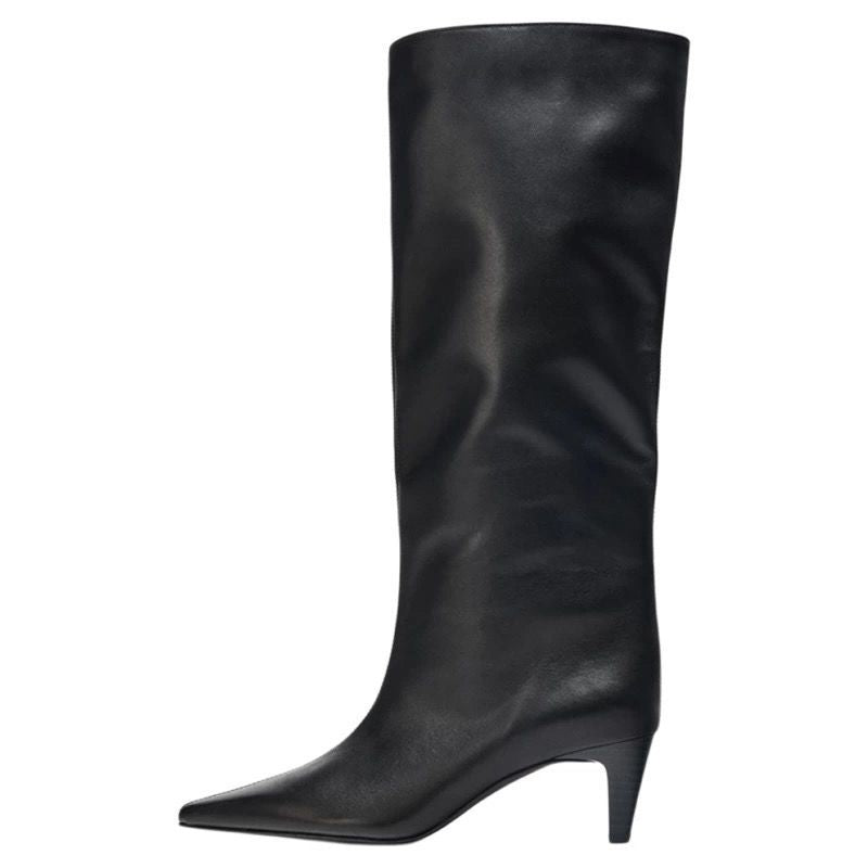 Camille Pointed Knee Boots
