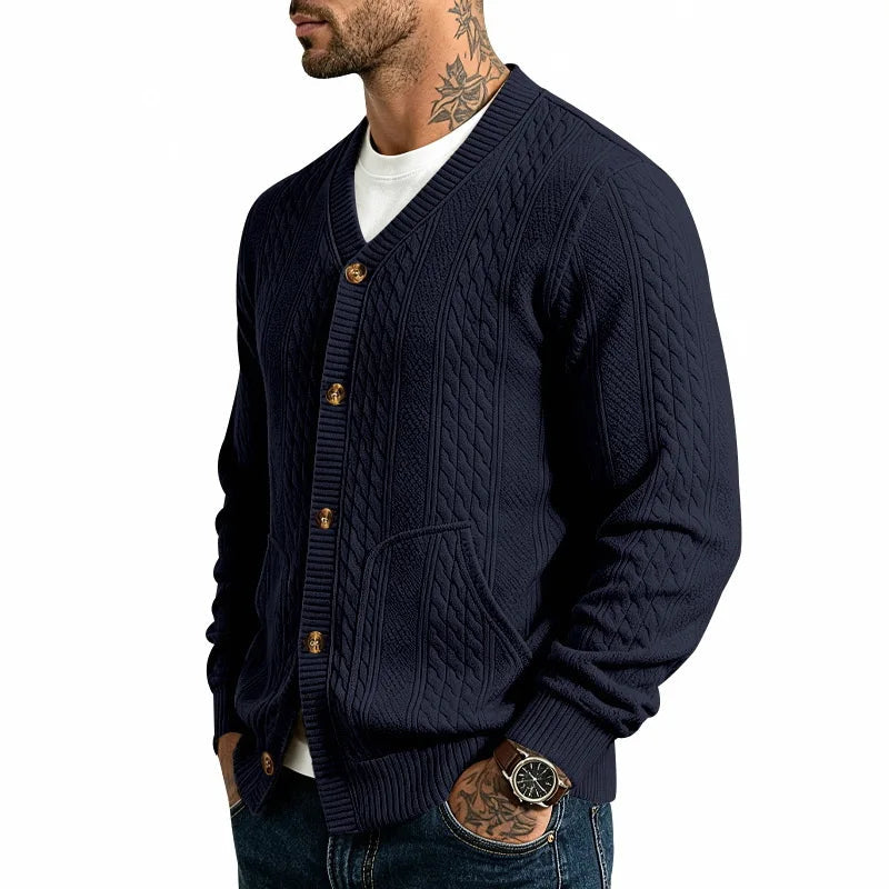 Bellmont V-Neck Knit Cardigan