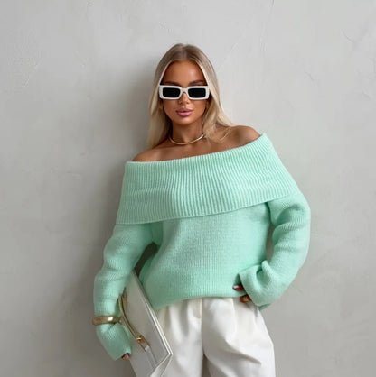 Notting Hill Chunky Bardot Jumper
