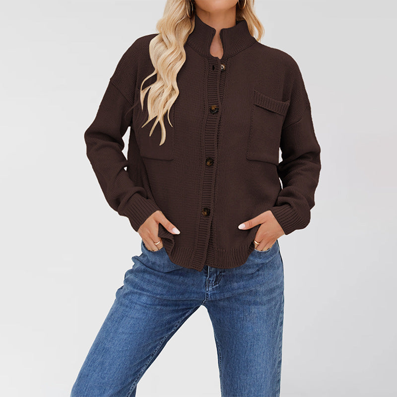 Women's knitted cardigan
