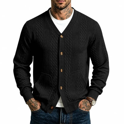 Bellmont V-Neck Knit Cardigan