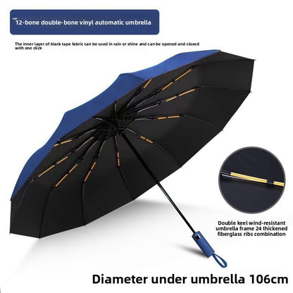 The StormGuard 12-Rib Automatic Umbrella
