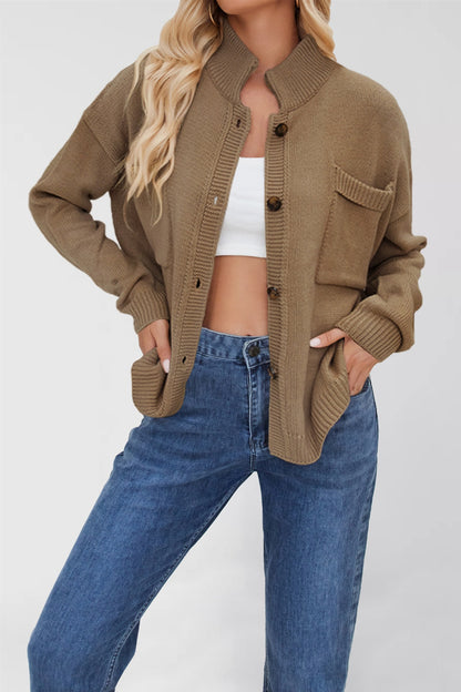 Women's knitted cardigan