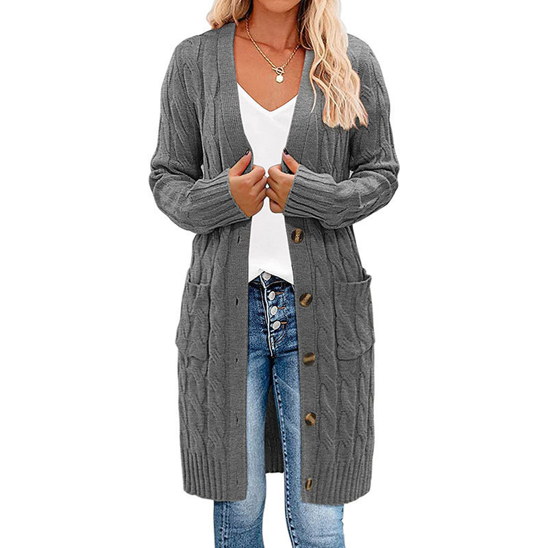 Harlow Longline Cable Cardigan