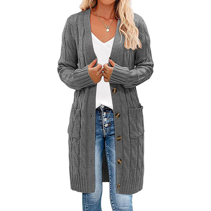 Harlow Longline Cable Cardigan