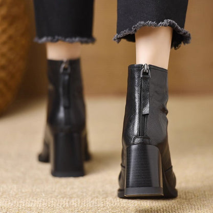 Vienna Retro Ankle Boots