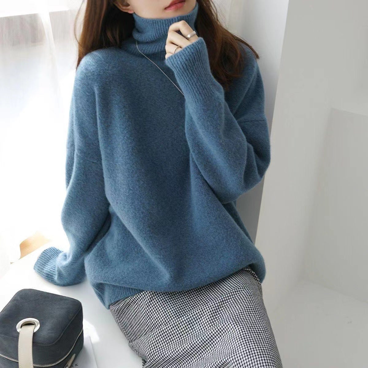 Hampton Chunky Turtleneck Jumper