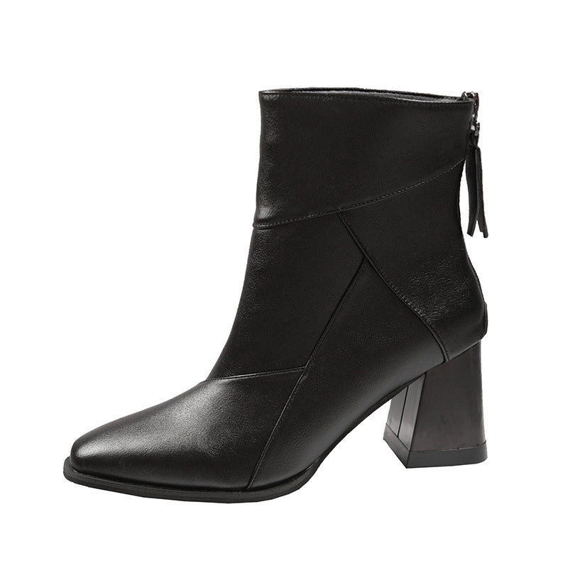 Florence Chunky Heel Boots