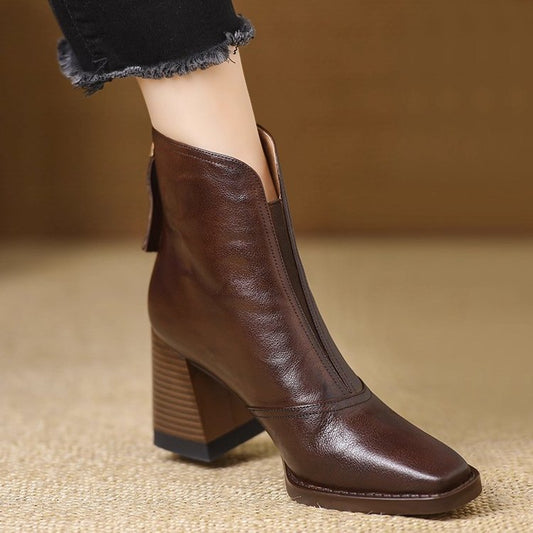 Vienna Retro Ankle Boots