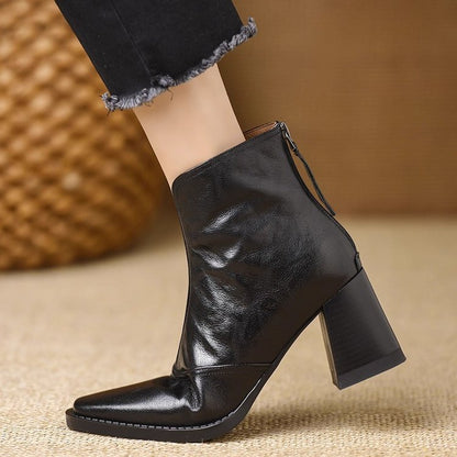 Vienna Retro Ankle Boots