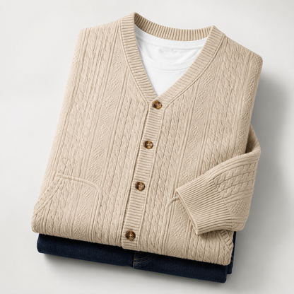 Bellmont V-Neck Knit Cardigan