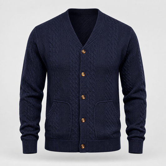 Bellmont V-Neck Knit Cardigan