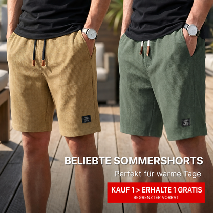 Men's Summer Shorts | Comfortable Elastic Waistband