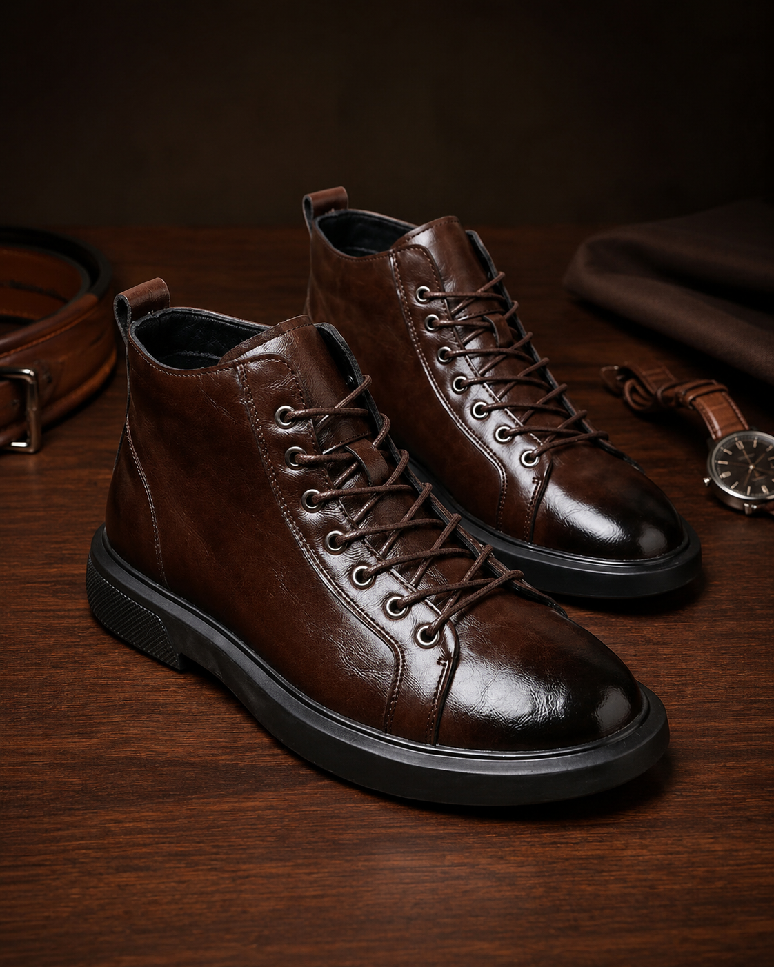 Riccardo Leather Boots