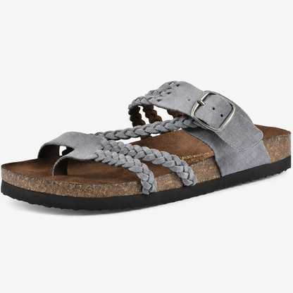 Hayleigh Braided Cork Sandals – Your Feet Called. They Want These.
