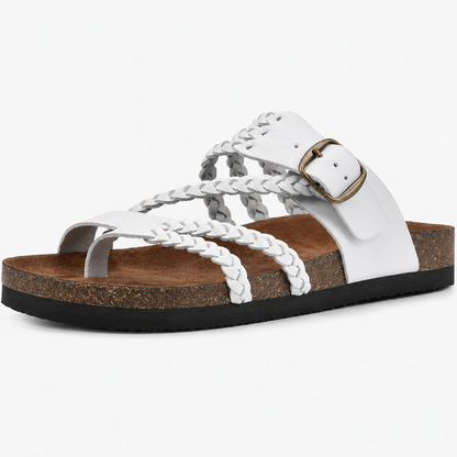 Hayleigh Braided Cork Sandals – Your Feet Called. They Want These.