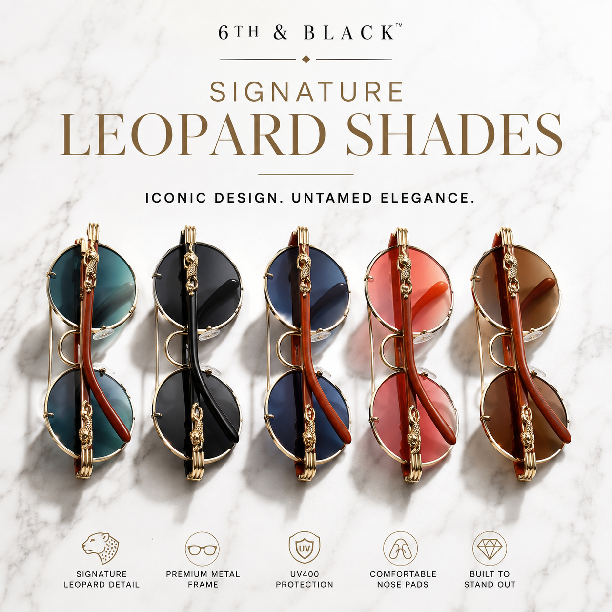 Signature Leopard Shades