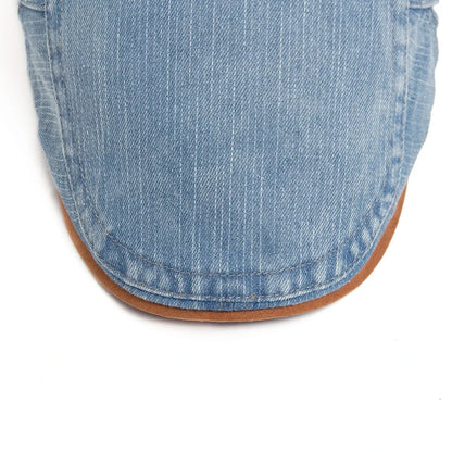 Classic Denim Flat Cap