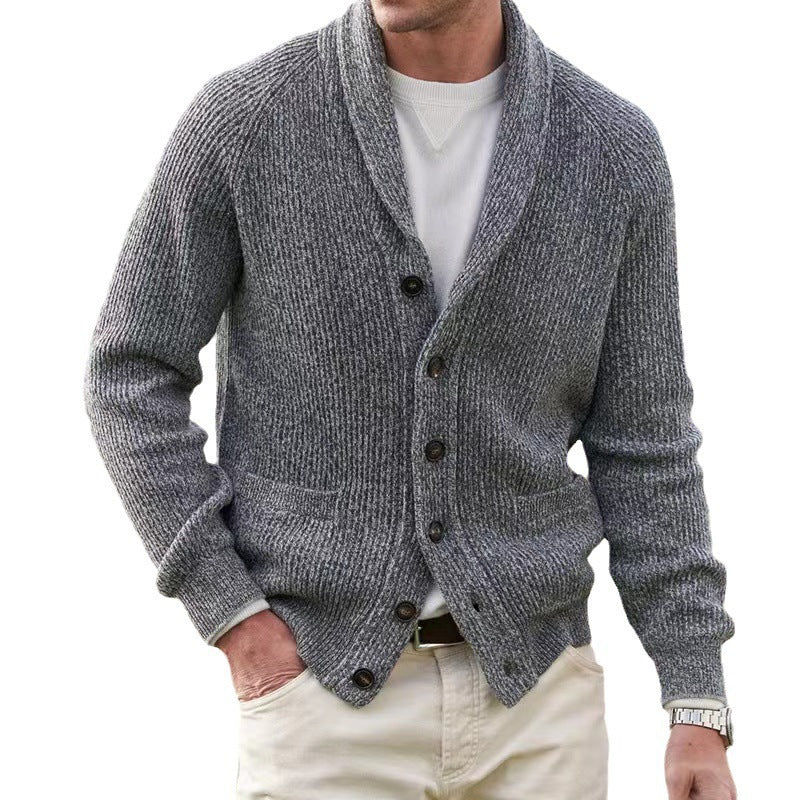 Sussex Thickened Lapel Cardigan