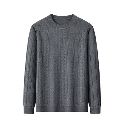 Cotswold Cotton Cable-Knit Crew Jumper