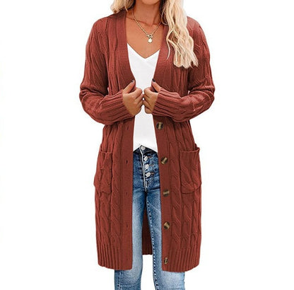 Harlow Longline Cable Cardigan