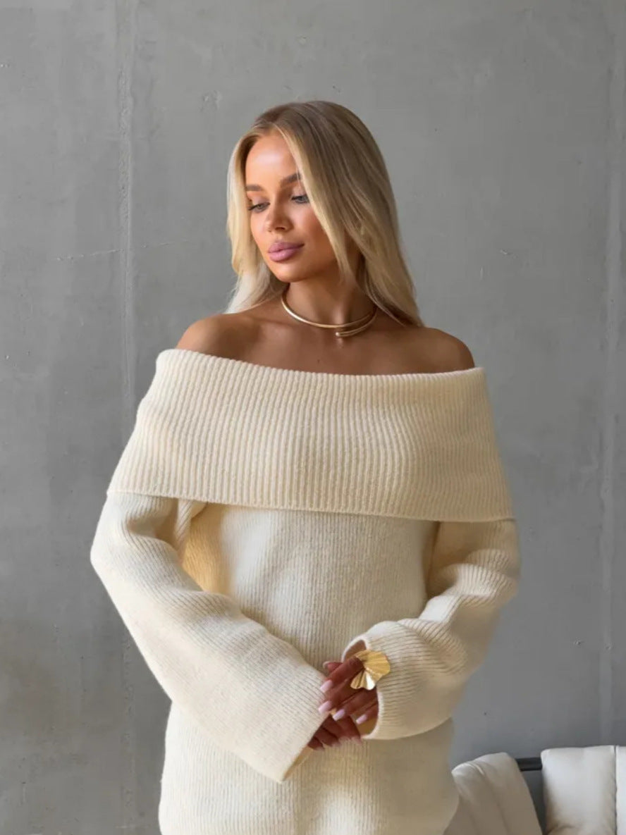 Notting Hill Chunky Bardot Jumper