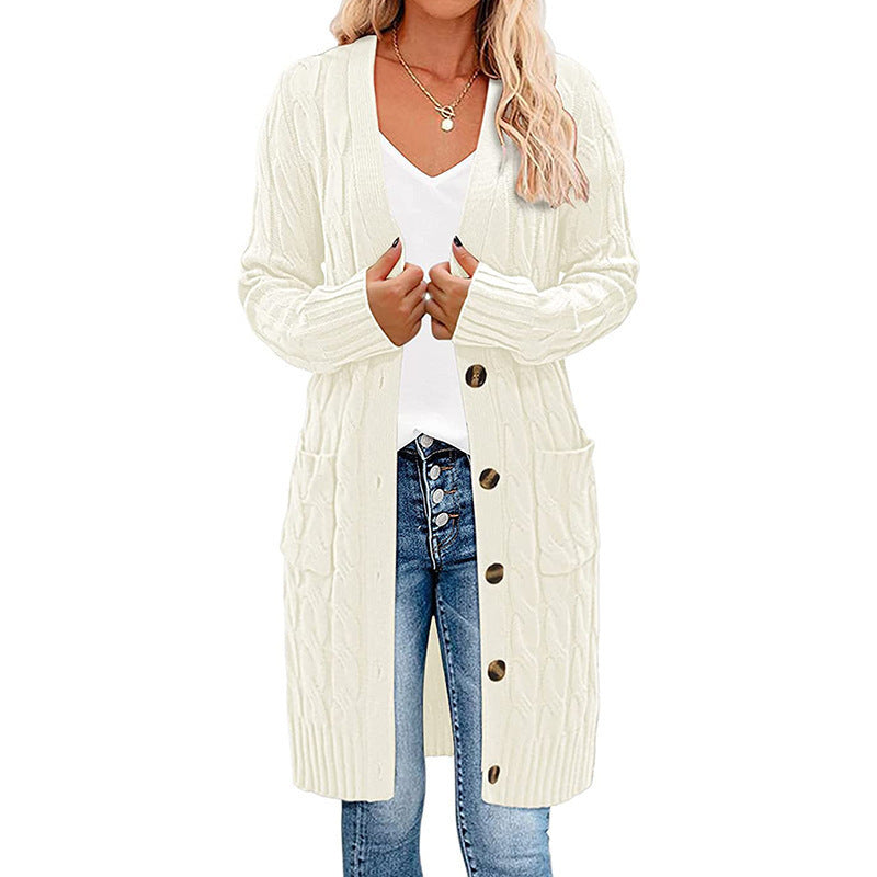 Harlow Longline Cable Cardigan
