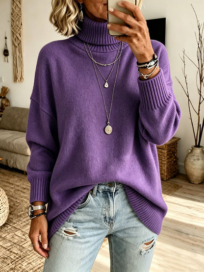 Ambleside Oversized Roll-Neck Jumper