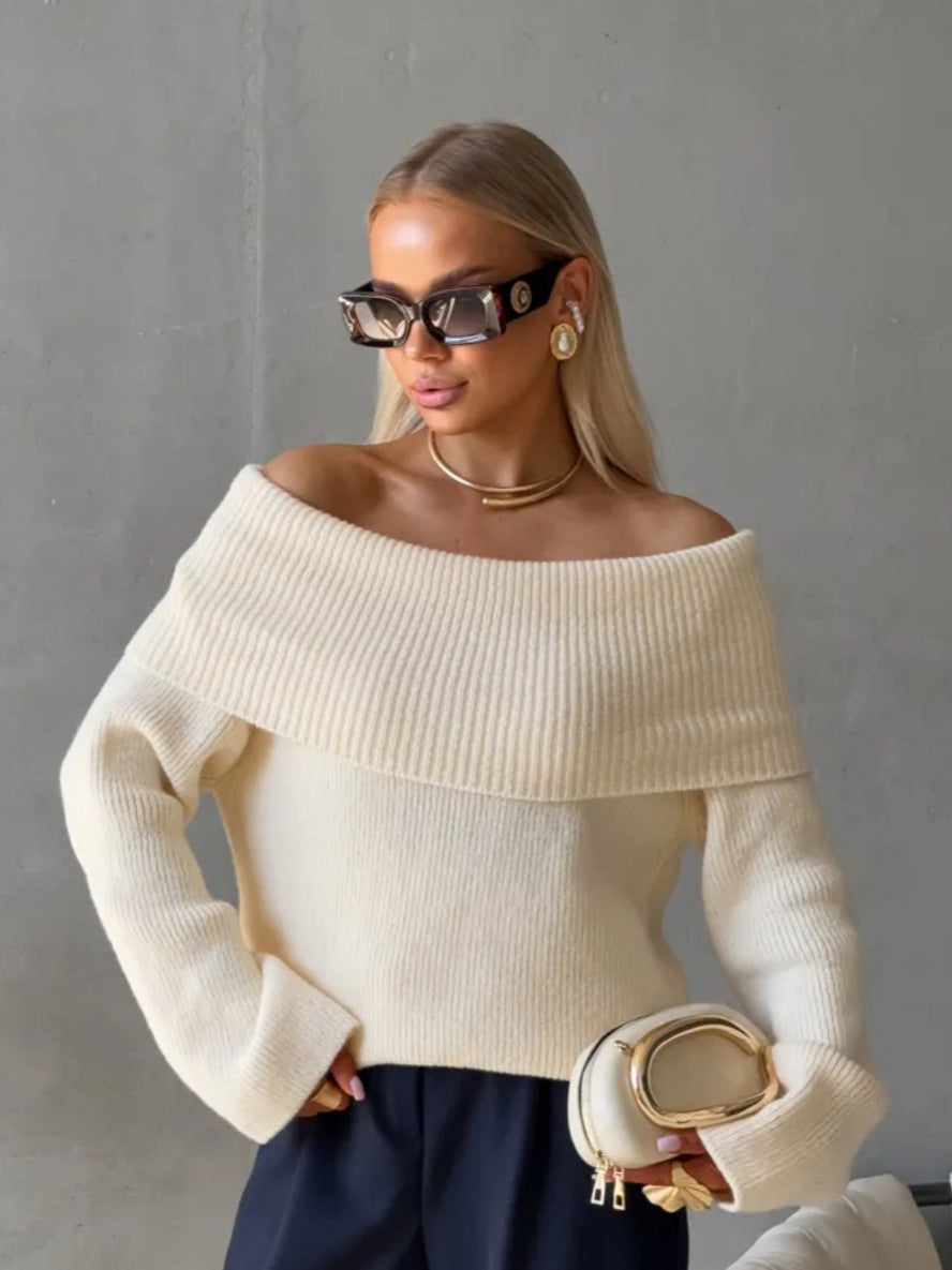 Notting Hill Chunky Bardot Jumper