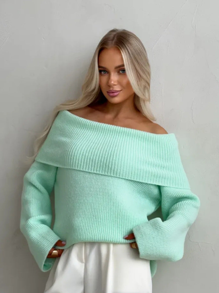 Notting Hill Chunky Bardot Jumper