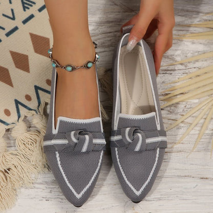 Hampstead Flyknit Pointed-Toe Flats
