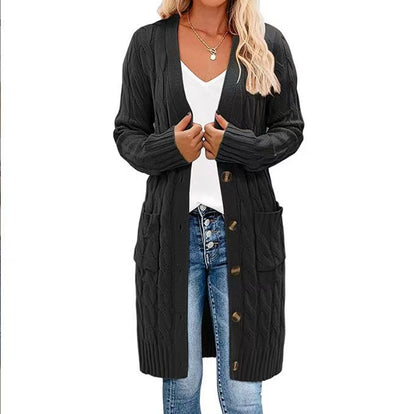 Harlow Longline Cable Cardigan