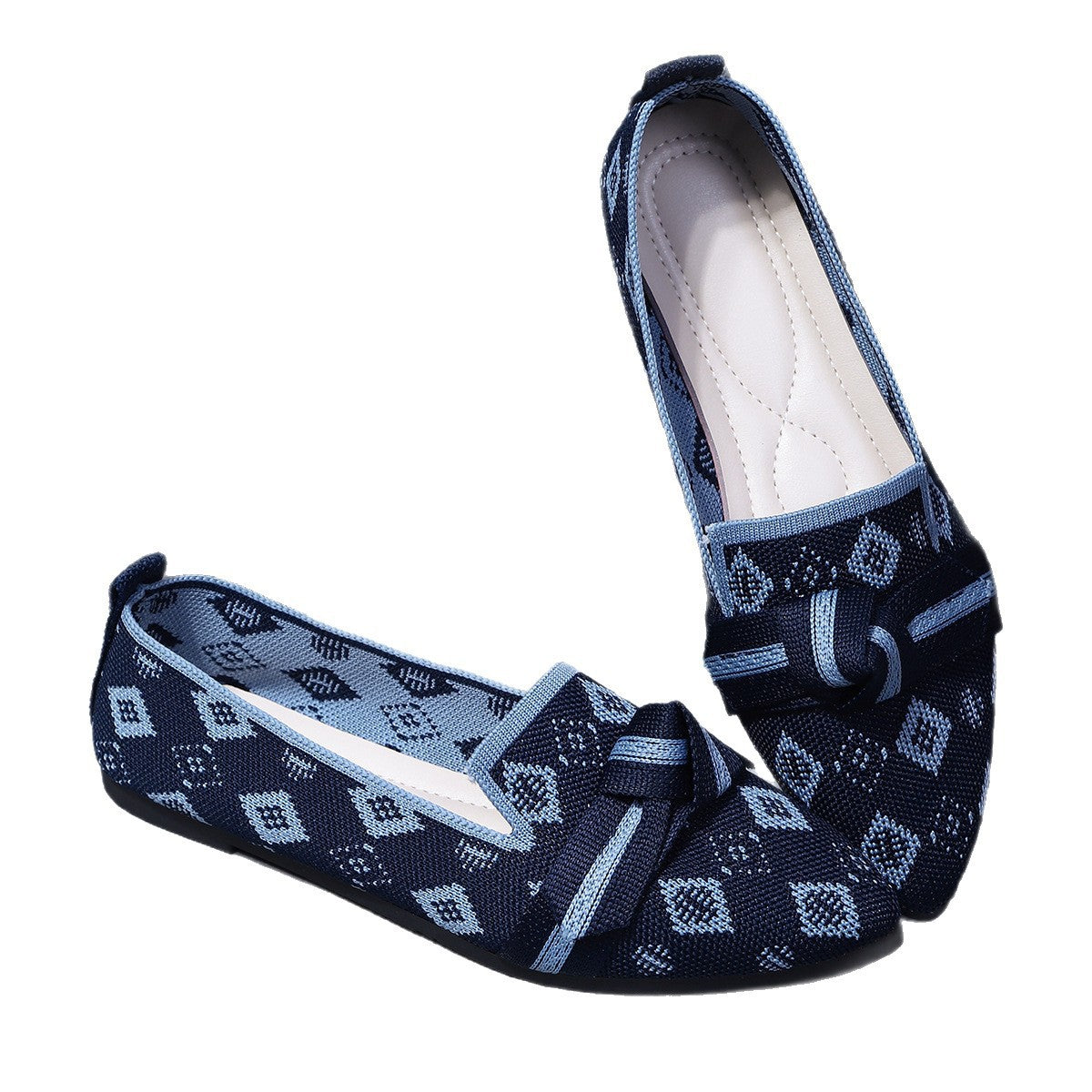 Hampstead Flyknit Pointed-Toe Flats