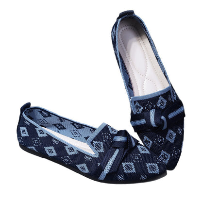 Hampstead Flyknit Pointed-Toe Flats