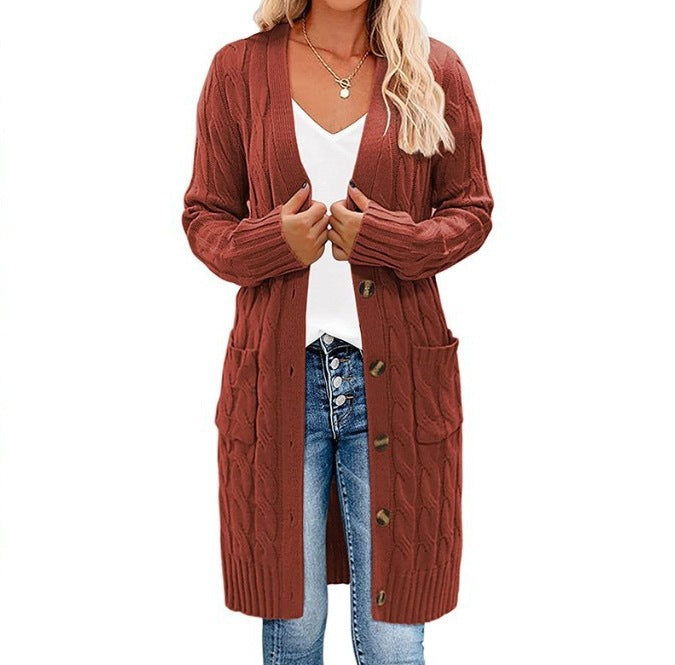 Harlow Longline Cable Cardigan