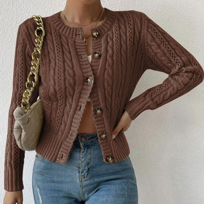 Margot Cable-Knit Cardigan