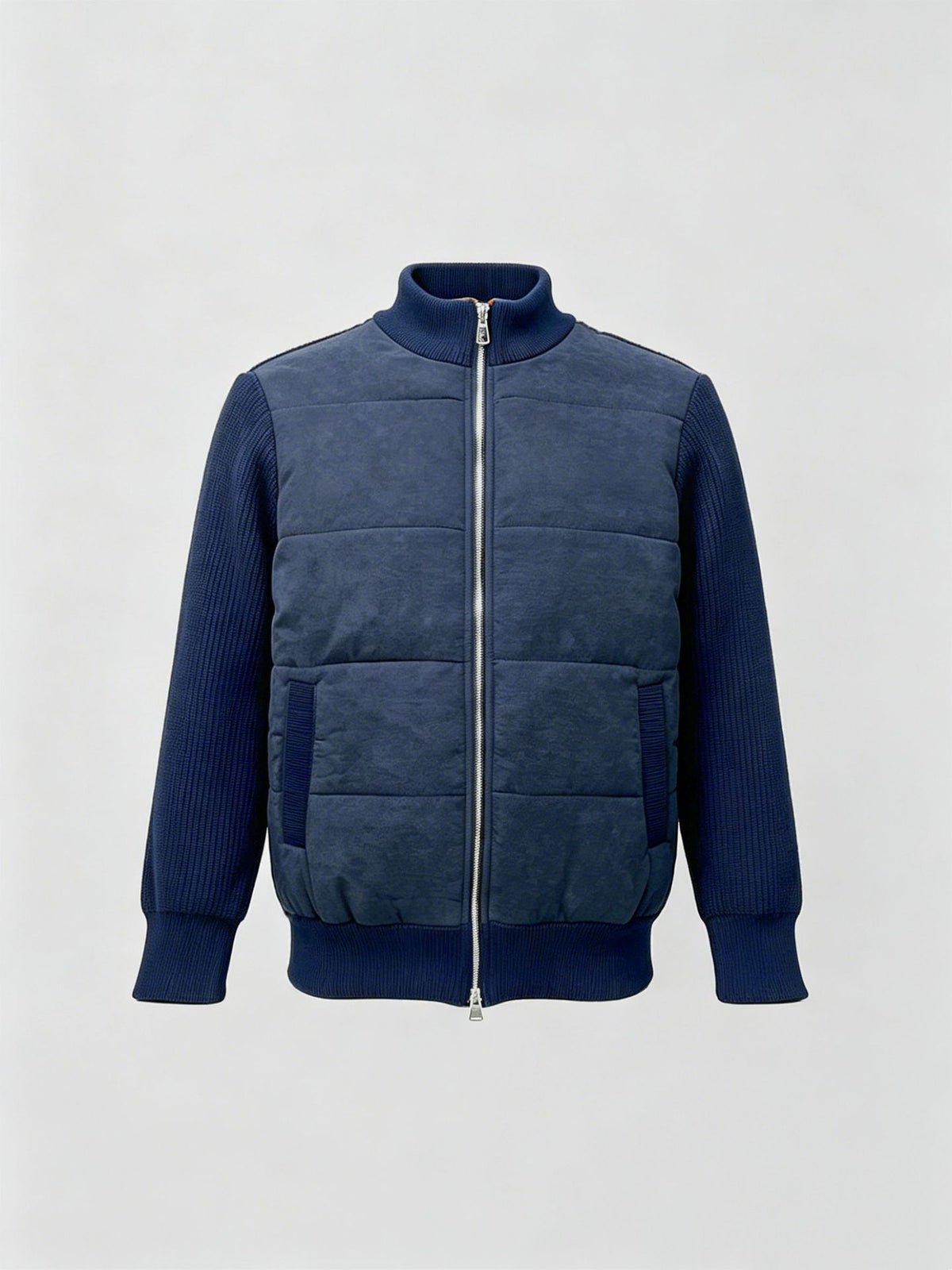 Kendal Quilted Knit Hybrid Jacket