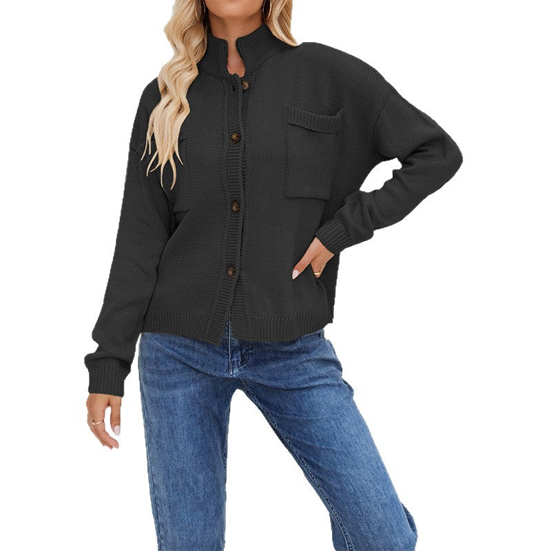Women's knitted cardigan