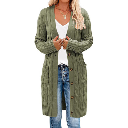 Harlow Longline Cable Cardigan