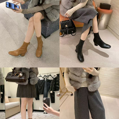 Windsor Gold-Buckle Boots