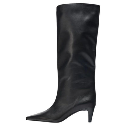 Camille Pointed Knee Boots